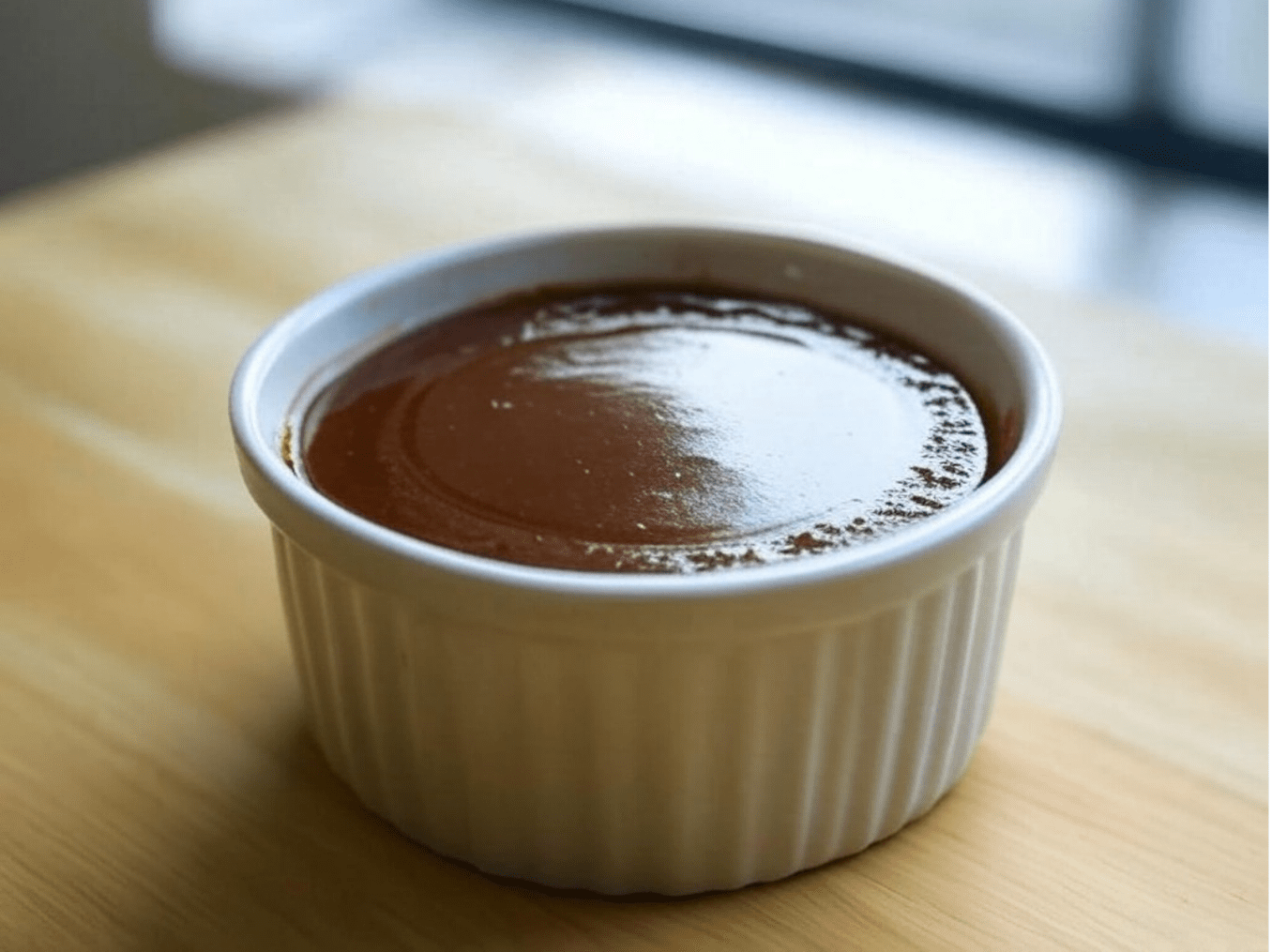 Le flan saveur chocolat - LONGÉVITÉ