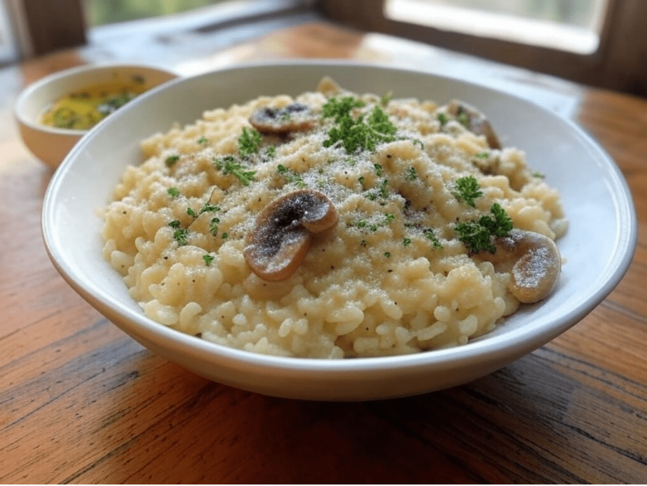 Le risotto saveur fromage champignons - LONGÉVITÉ