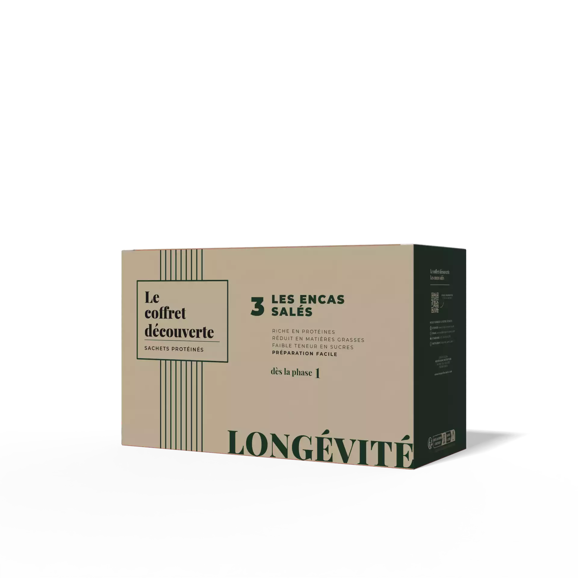 Coffret découverte Phase 1 Les encas salés