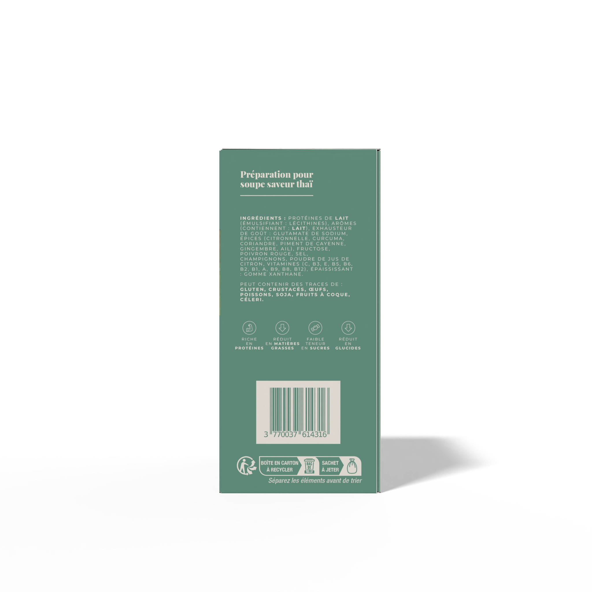 La soupe épicée façon thaï (7 portions) - LONGÉVITÉ