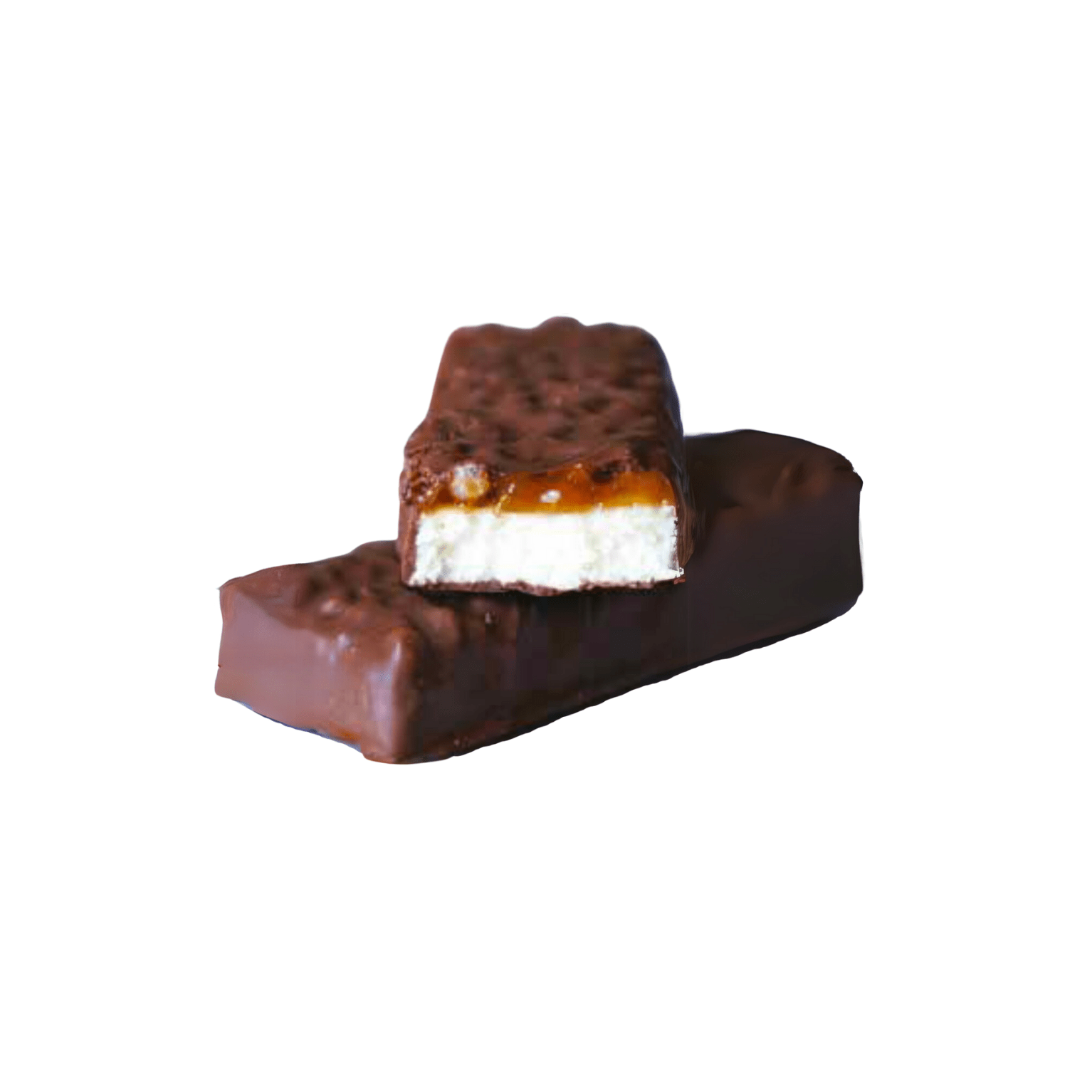 Les barres fourrées caramel salé (5 barres) - LONGÉVITÉ