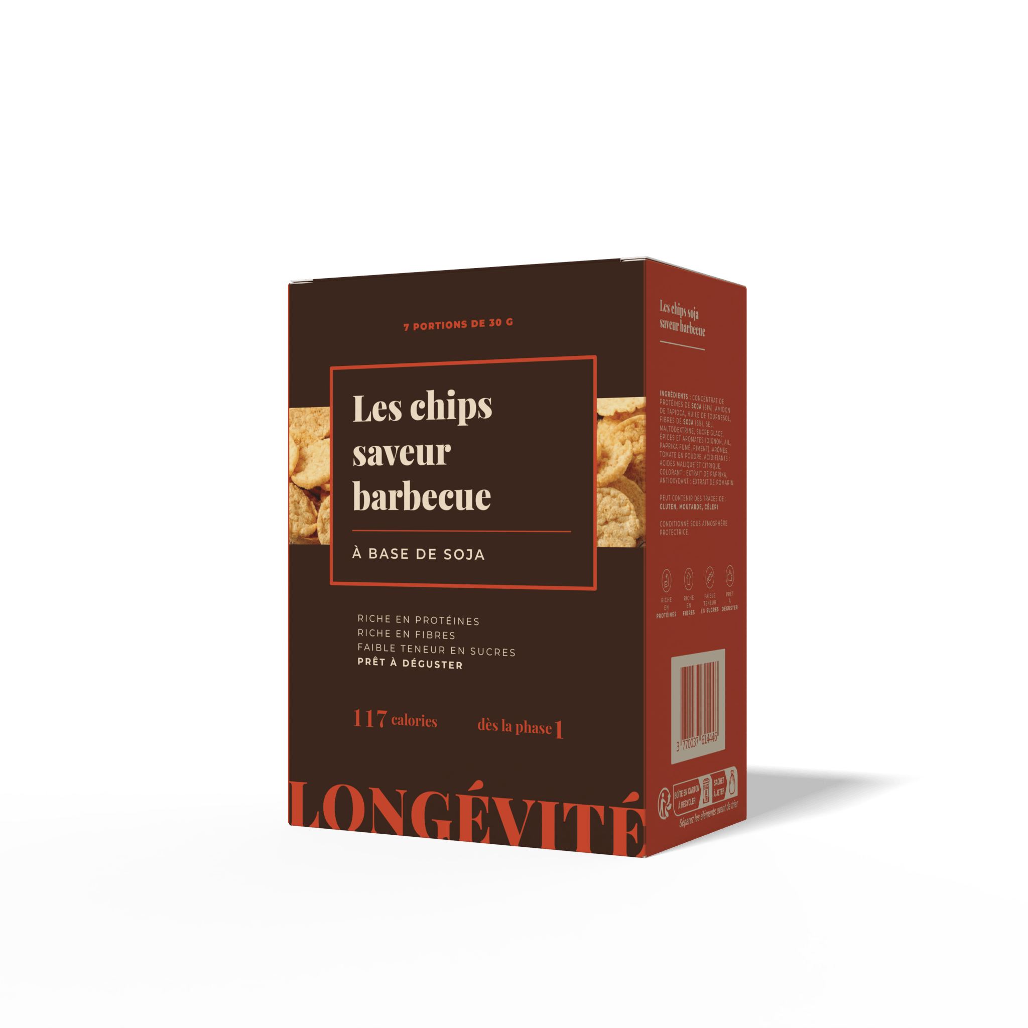 Les chips saveur barbecue (4 portions) - LONGÉVITÉ