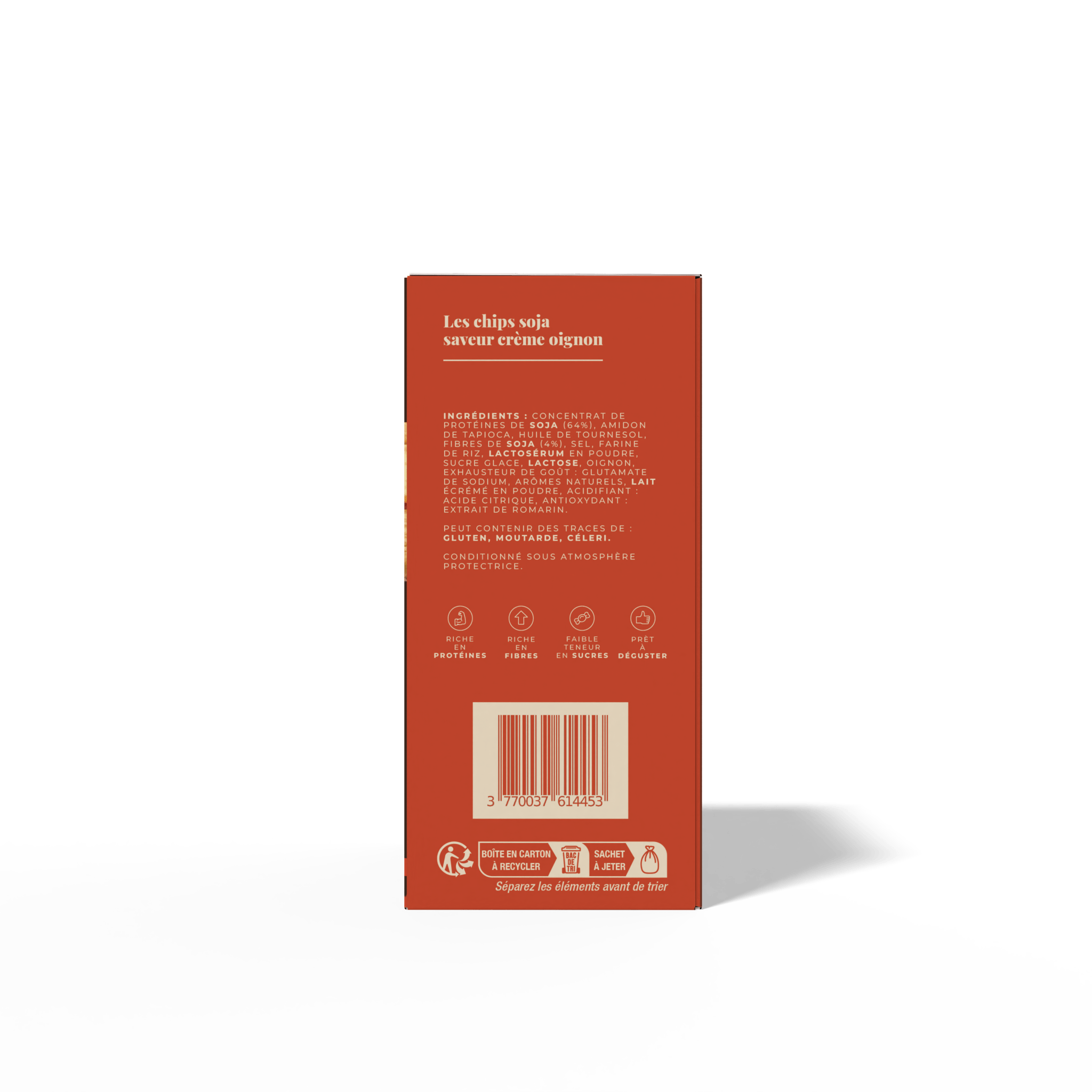 Les chips saveur crème oignon (4 portions) - LONGÉVITÉ