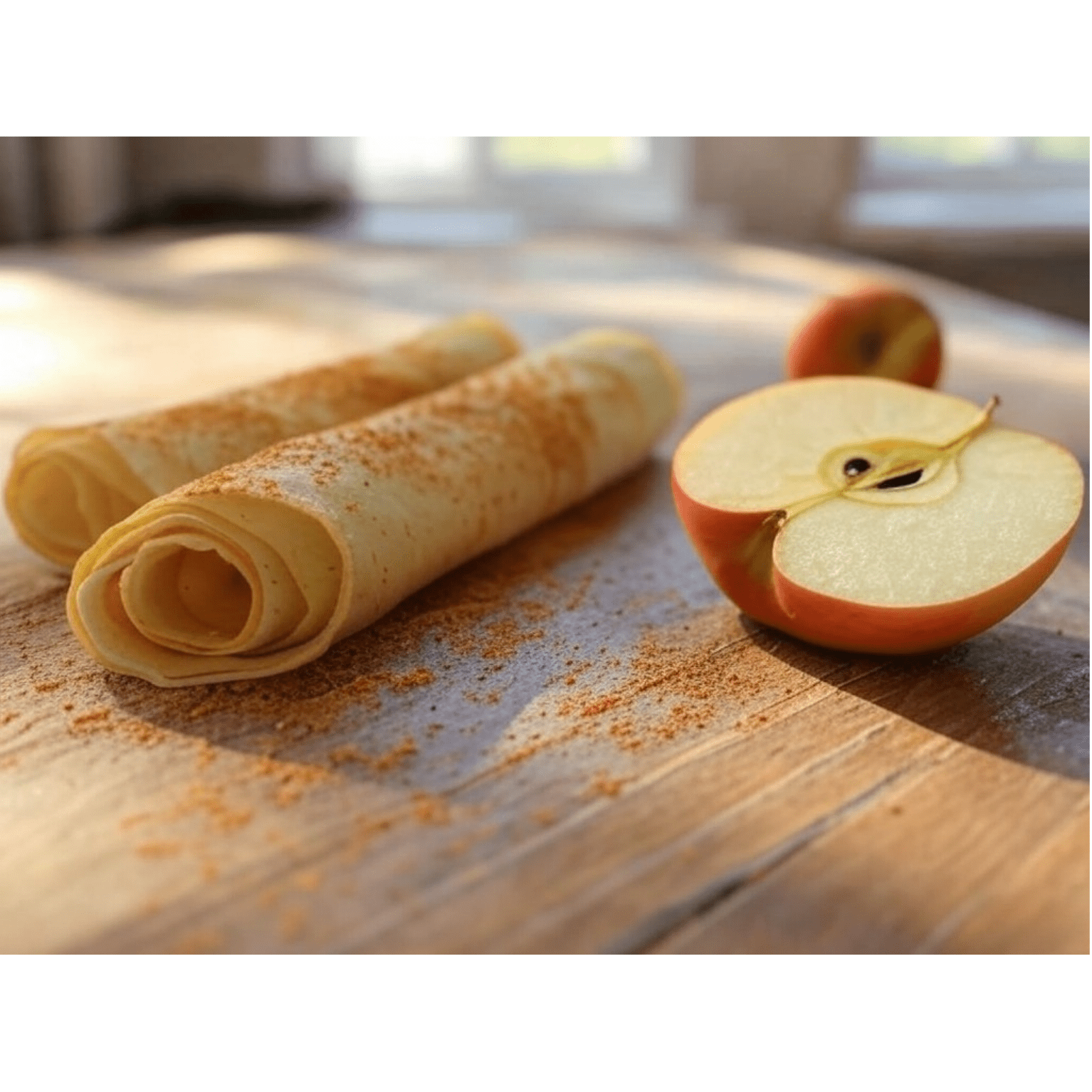 Les crêpes saveur pomme et caramel (7 portions) - LONGÉVITÉ