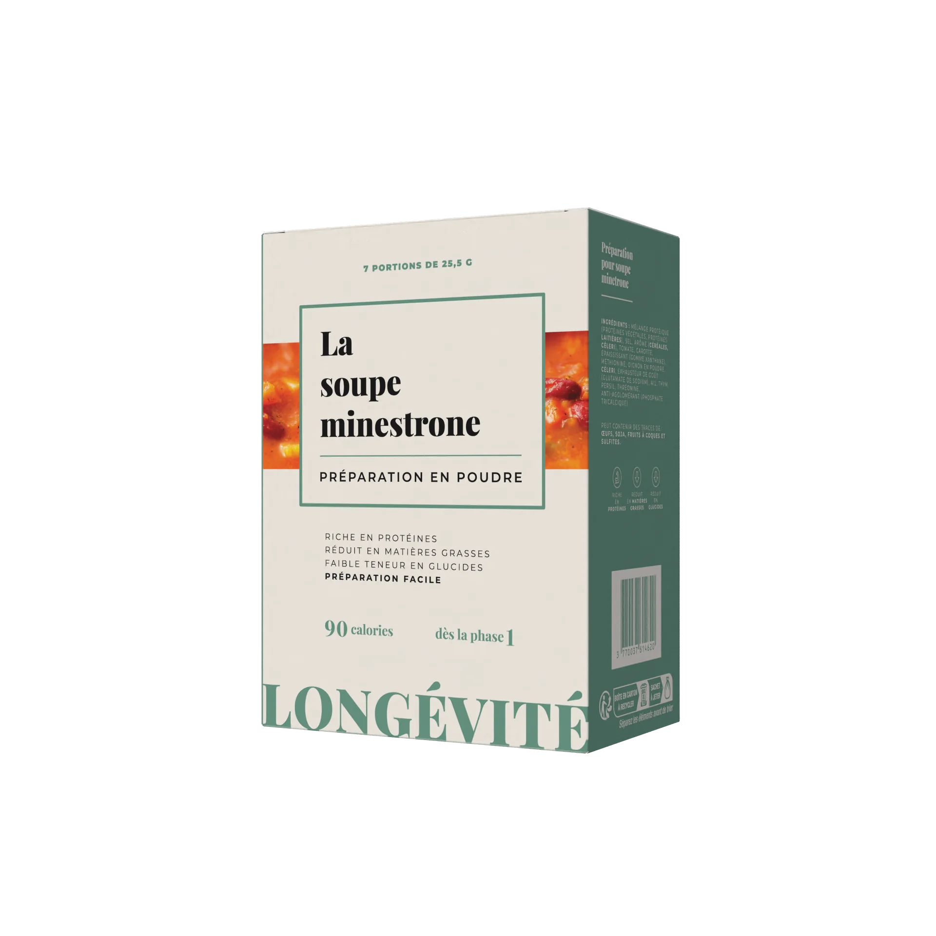 La soupe Minestrone (7 portions) - LONGÉVITÉ