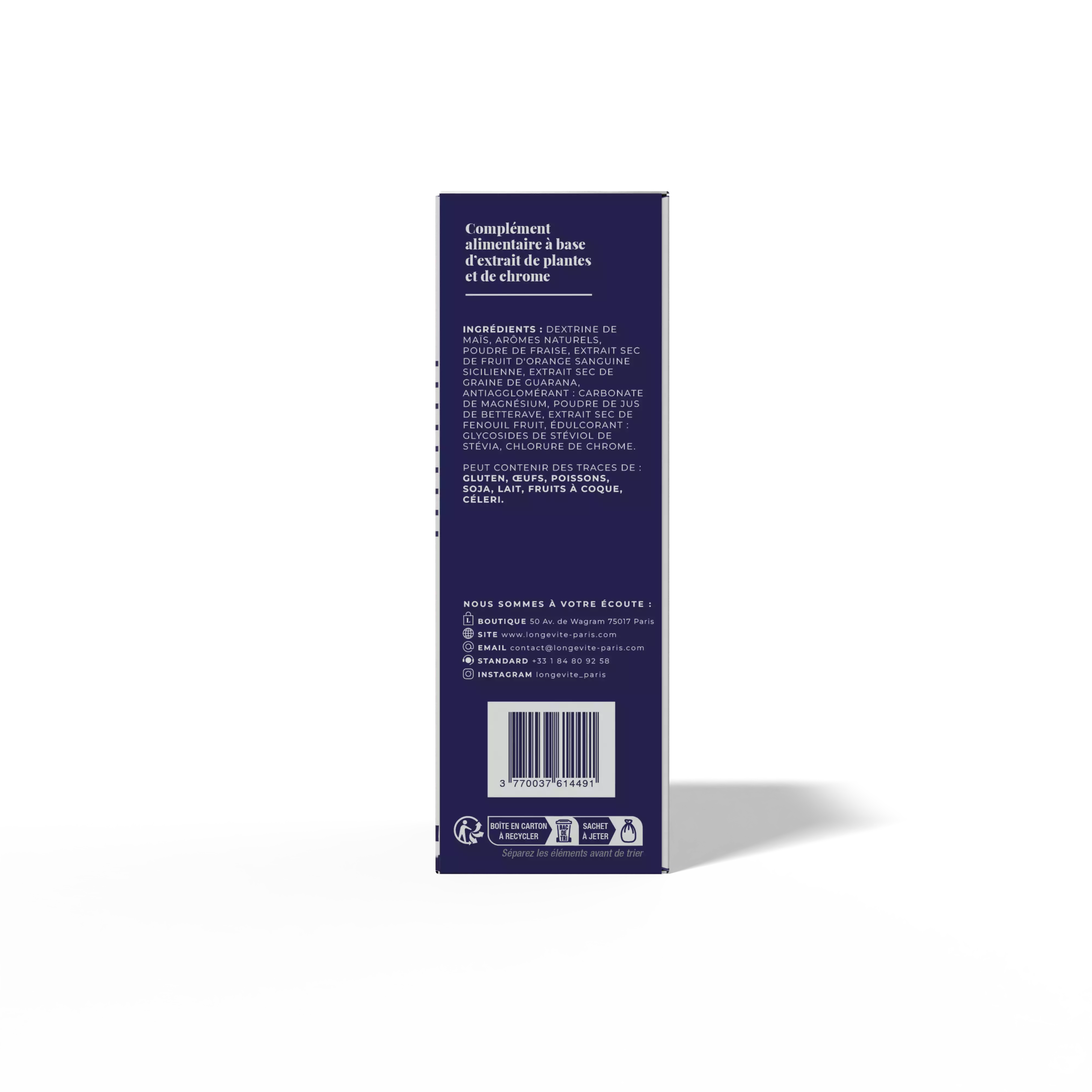 Les sticks ventre plat agrumes fruits rouges (15 sticks) - LONGÉVITÉ