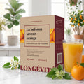 Boisson protéinée saveur orange en poudre, riche en protéines et faible en sucres – LONGÉVITÉ