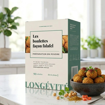 Boulettes façon falafel riches en protéines, préparation salée facile et faible en matières grasses – LONGÉVITÉ