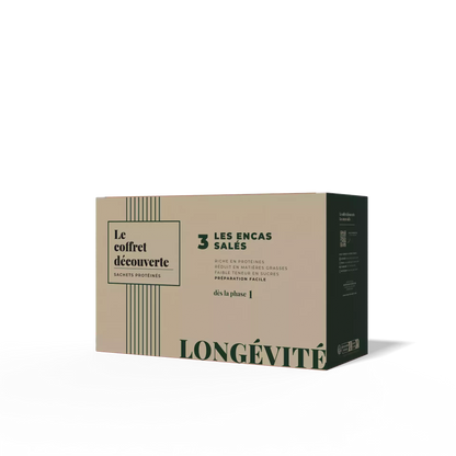 Coffret découverte Phase 1 Les encas salés
