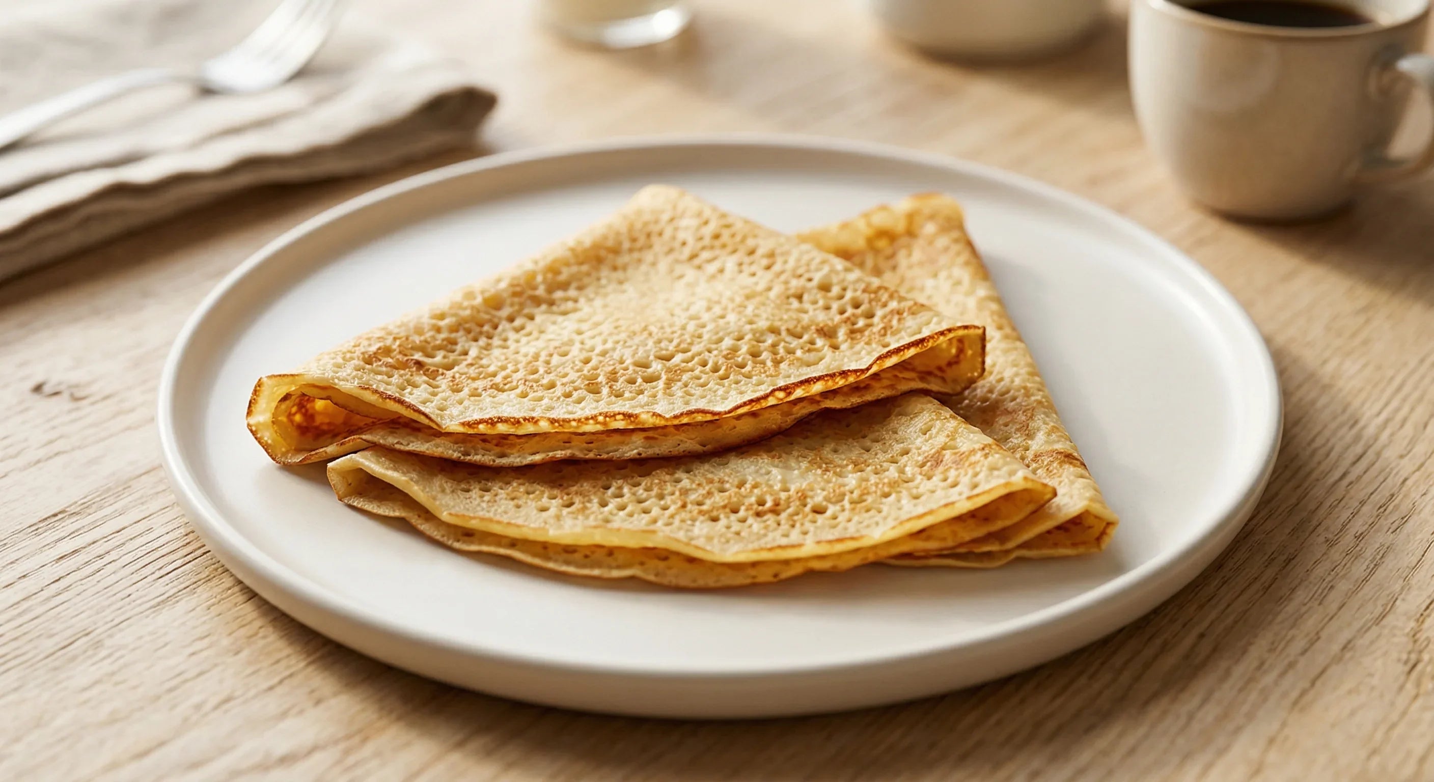 Les crêpes saveur vanille (7 portions) - LONGÉVITÉ