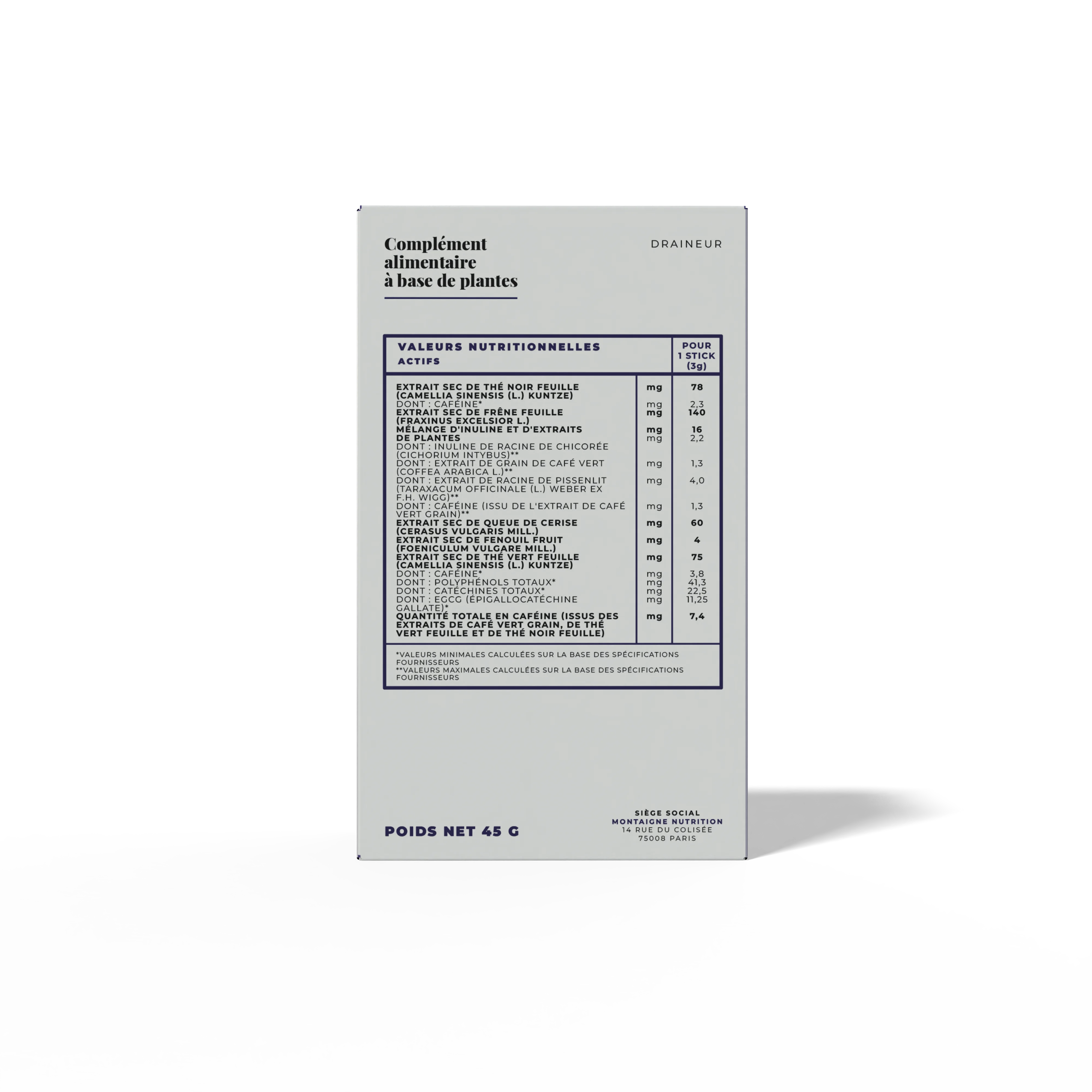 Les sticks draineur citron (x15) - LONGÉVITÉ