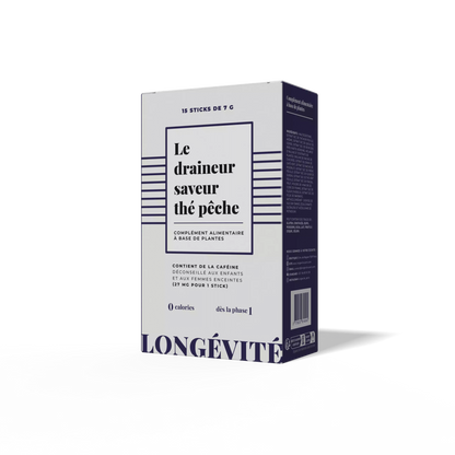 Les sticks draineur thé pêche (15 sticks)