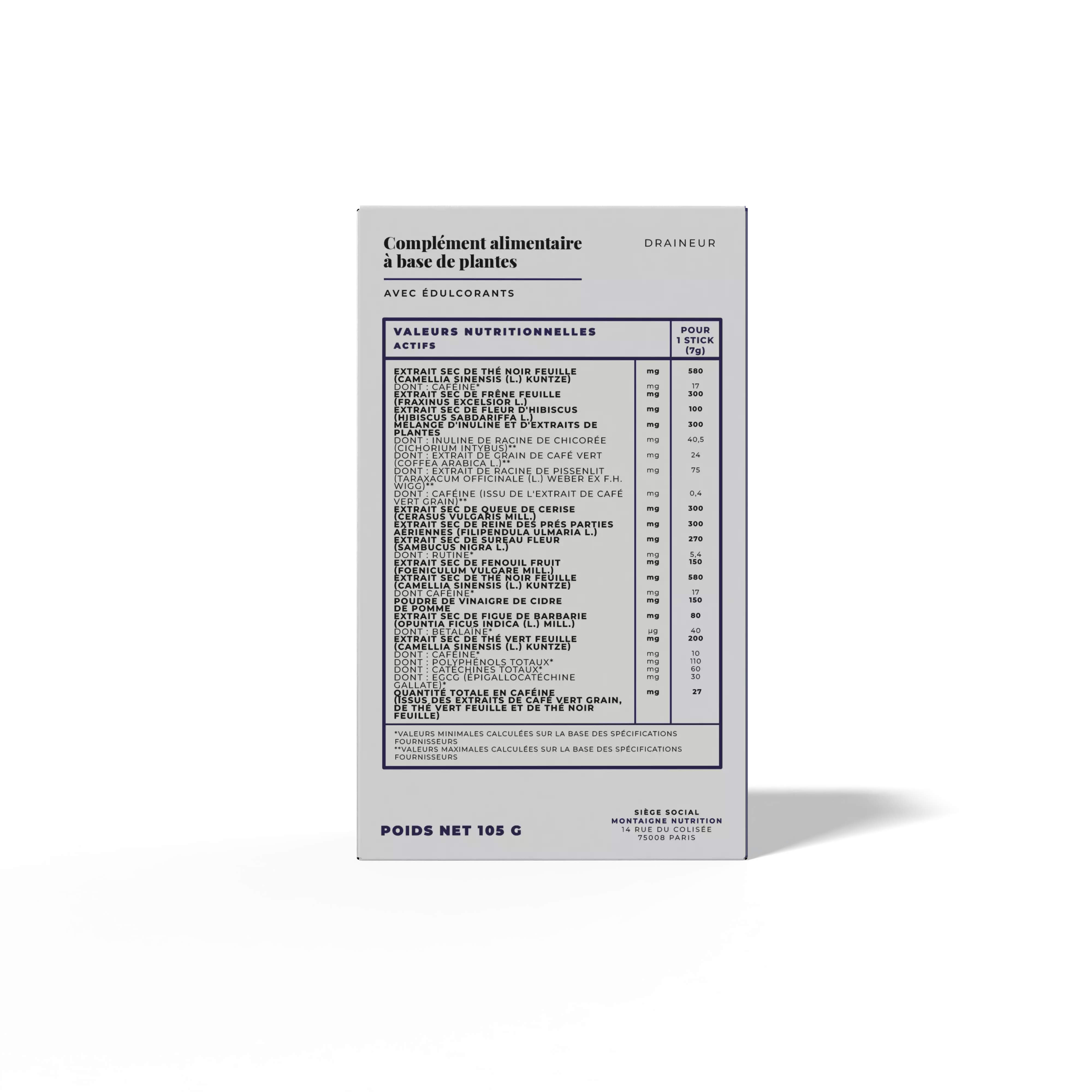 Les sticks draineur thé pêche (15 sticks)