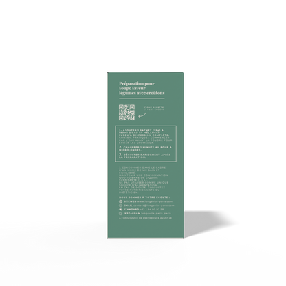 La soupe huit légumes et croûtons (7 portions)