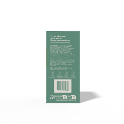 La soupe huit légumes et croûtons (7 portions)