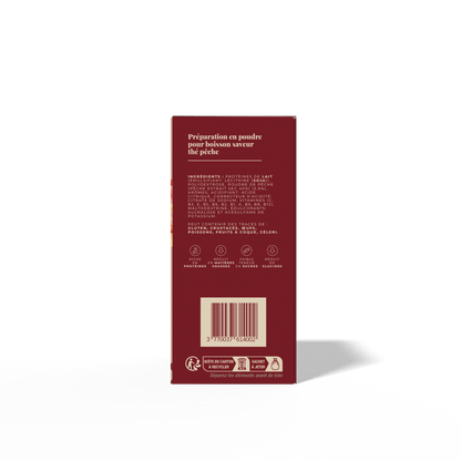 La boisson saveur thé pêche (7 portions) - LONGÉVITÉ