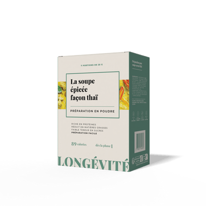 La soupe épicée façon thaï (7 portions) - LONGÉVITÉ