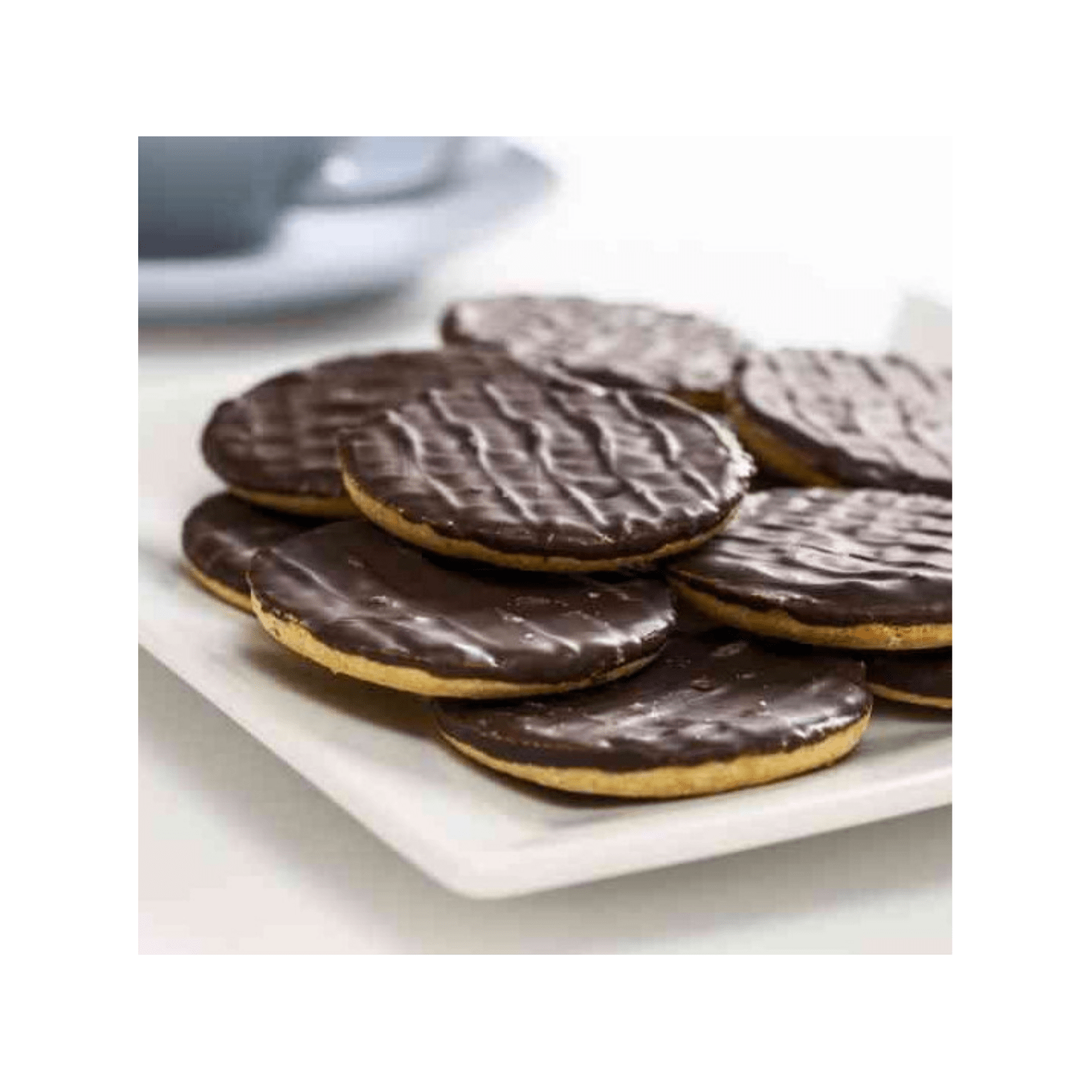 Les biscuits nappés de chocolat (5 portions) - LONGÉVITÉ