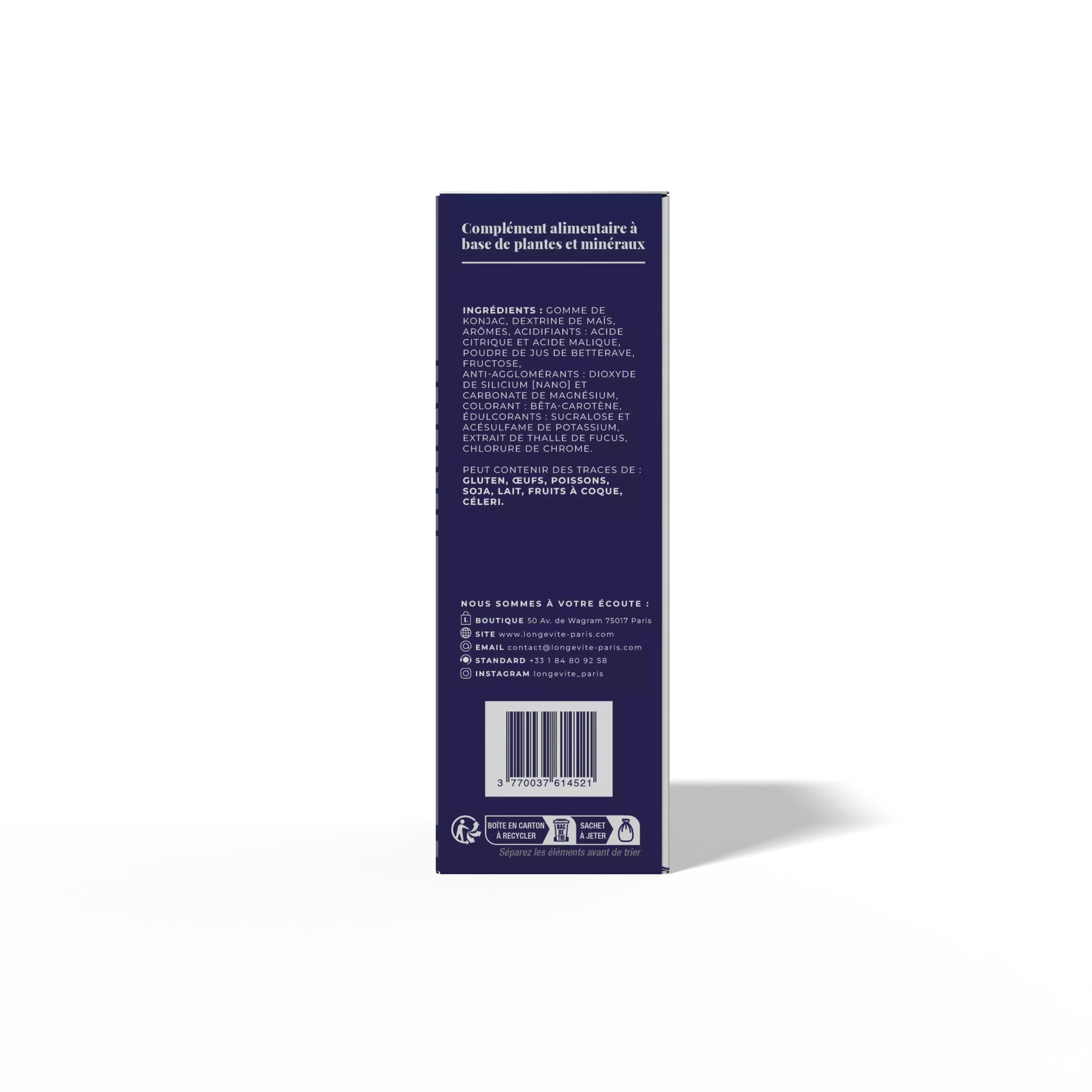 Les sticks modérateur d'appétit konjac (15 sticks)