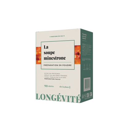 La soupe Minestrone (7 portions) - LONGÉVITÉ