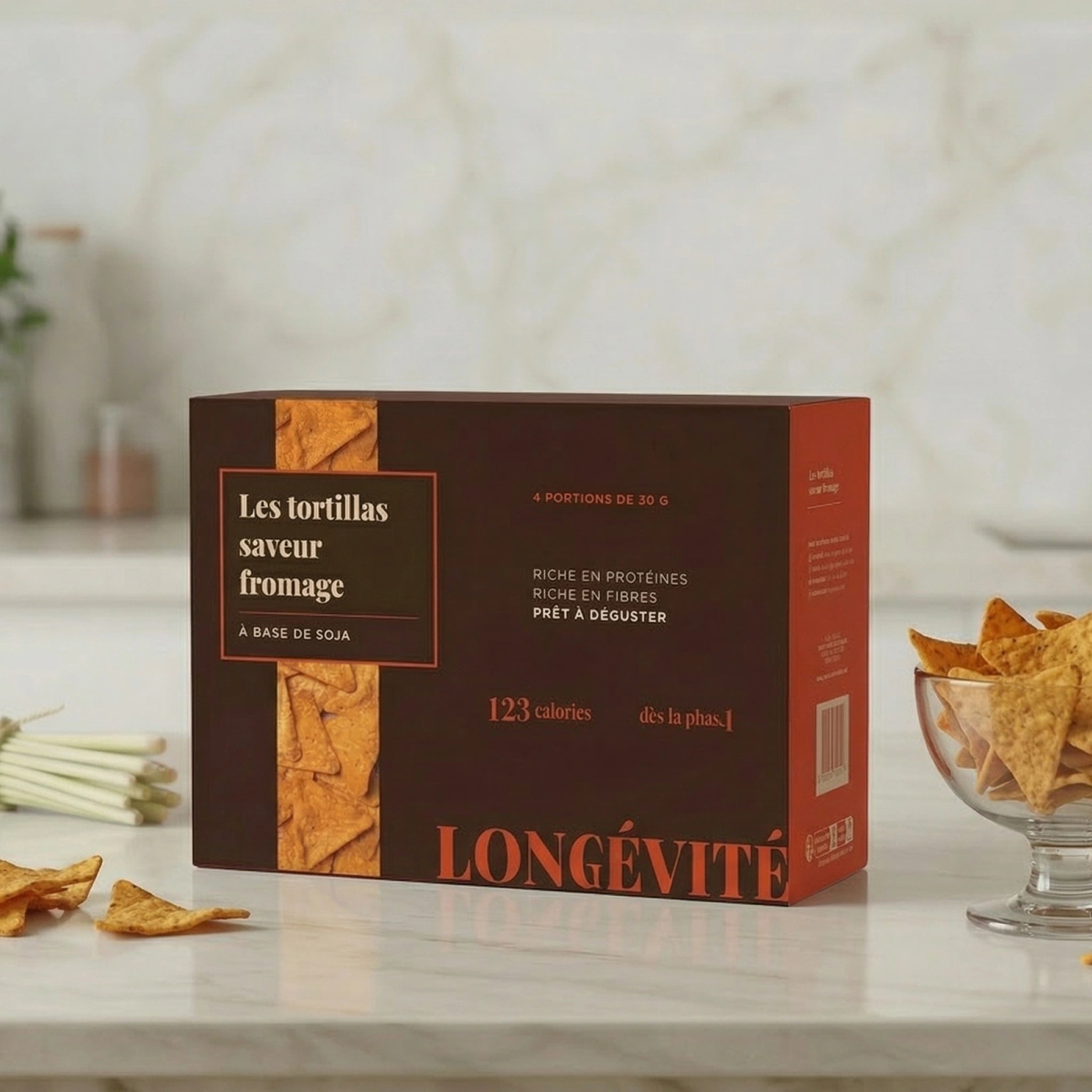 Tortillas fromage protéinées à base de soja, riches en fibres et prêtes à déguster – LONGÉVITÉ