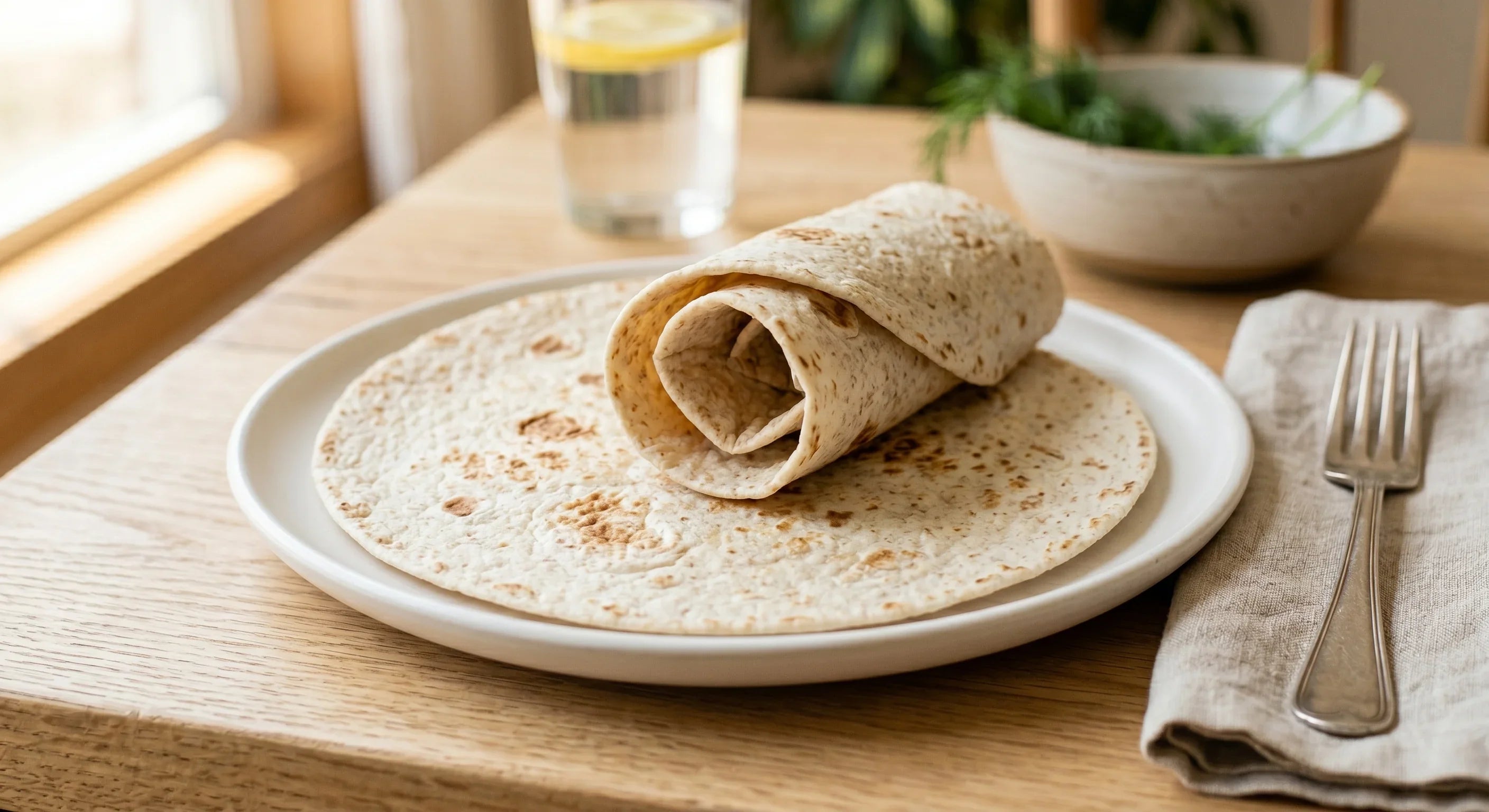 Les Wraps nature (4 portions) - LONGÉVITÉ